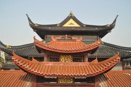 черепица на китайской крыше